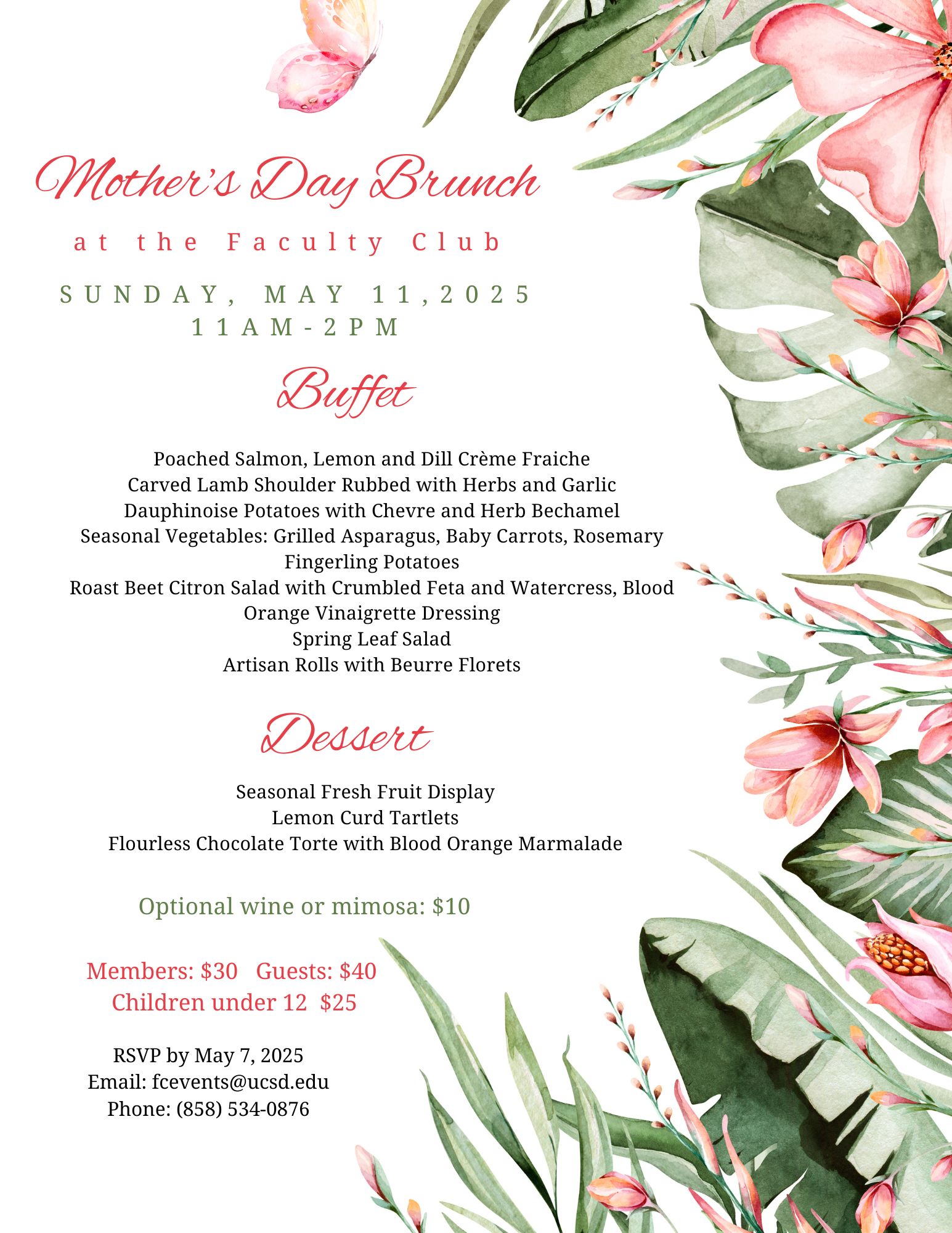 2025 Mother’s Day Brunch